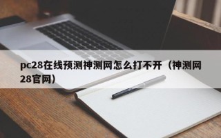 pc28在线预测神测网怎么打不开（神测网28官网）