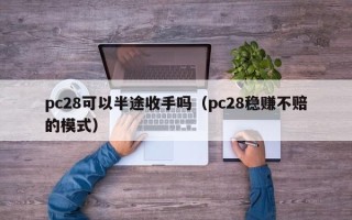 pc28可以半途收手吗（pc28稳赚不赔的模式）