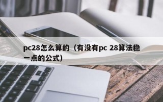 pc28怎么算的（有没有pc 28算法稳一点的公式）