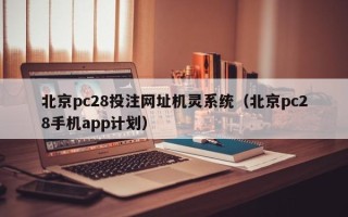 北京pc28投注网址机灵系统（北京pc28手机app计划）