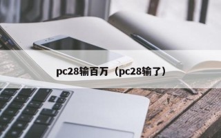 pc28输百万（pc28输了）