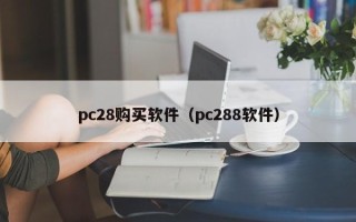 pc28购买软件（pc288软件）