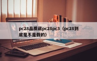 pc28品质葳pc28pc3（pc28到底是不是假的）