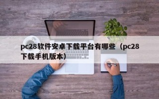 pc28软件安卓下载平台有哪些（pc28下载手机版本）