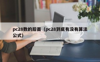 pc28数的后面（pc28到底有没有算法公式）