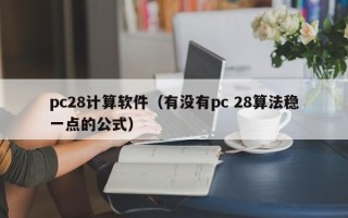 pc28计算软件（有没有pc 28算法稳一点的公式）