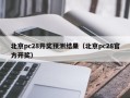 北京pc28开奖预测结果（北京pc28官方开奖）