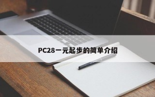 PC28一元起步的简单介绍