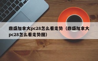 鼎盛加拿大pc28怎么看走势（鼎盛加拿大pc28怎么看走势图）