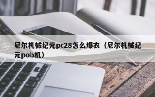 尼尔机械纪元pc28怎么爆衣（尼尔机械纪元pob机）