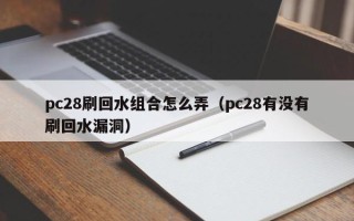 pc28刷回水组合怎么弄（pc28有没有刷回水漏洞）