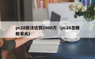 pc28投注达到1000万（pc28怎赌概率大）