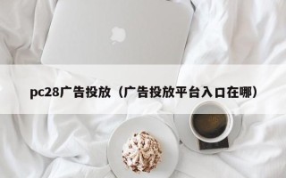 pc28广告投放（广告投放平台入口在哪）