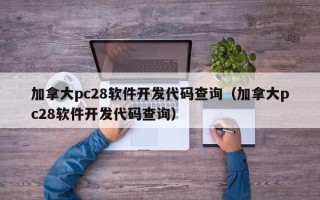 加拿大pc28软件开发代码查询（加拿大pc28软件开发代码查询）