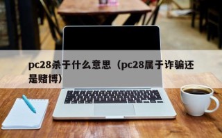 pc28杀于什么意思（pc28属于诈骗还是赌博）