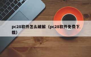 pc28软件怎么破解（pc28软件免费下载）