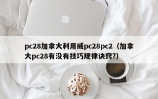 pc28加拿大利用威pc28pc2（加拿大pc28有没有技巧规律诀窍?）