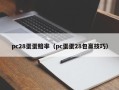 pc28蛋蛋赔率（pc蛋蛋28包赢技巧）