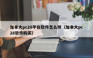 加拿大pc28平台软件怎么样（加拿大pc28软件购买）