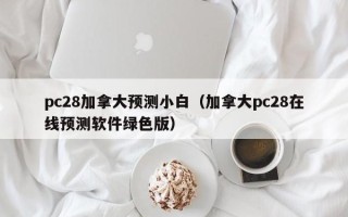 pc28加拿大预测小白（加拿大pc28在线预测软件绿色版）
