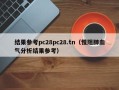 结果参考pc28pc28.tn（慢阻肺血气分析结果参考）