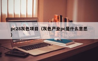 pc28灰色项目（灰色产业pc是什么意思）