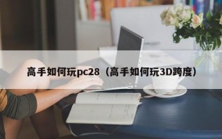 高手如何玩pc28（高手如何玩3D跨度）