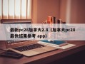 最新pc28加拿大2.8（加拿大pc28最快结果参考 app）