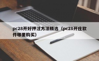 pc28开好押注方法精选（pc28开庄软件哪里购买）