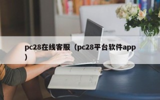 pc28在线客服（pc28平台软件app）