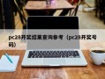 pc28开奖结果查询参考（pc28开奖号码）