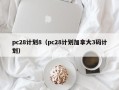 pc28计划8（pc28计划加拿大3码计划）