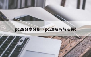 pc28分享分析（pc28技巧与心得）