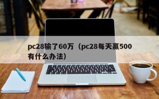 pc28输了60万（pc28每天赢500有什么办法）