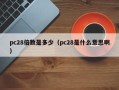 pc28倍数是多少（pc28是什么意思啊）