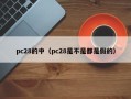 pc28的中（pc28是不是都是假的）