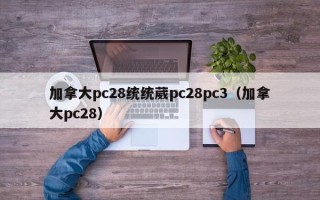 加拿大pc28统统葳pc28pc3（加拿大pc28）