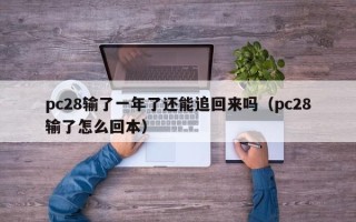 pc28输了一年了还能追回来吗（pc28输了怎么回本）