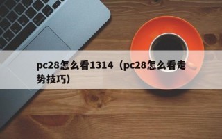 pc28怎么看1314（pc28怎么看走势技巧）