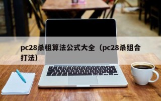 pc28杀租算法公式大全（pc28杀组合打法）