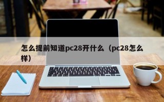 怎么提前知道pc28开什么（pc28怎么样）