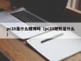 pc28是什么赌博吗（pc28规则是什么）