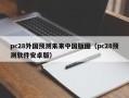 pc28外国预测未来中国版图（pc28预测软件安卓版）