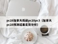 pc28加拿大烁葳pc28pc3（加拿大pc28预测结果走势分析）