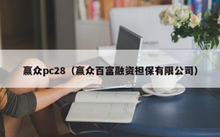 赢众pc28（赢众百富融资担保有限公司）