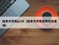 加拿大开奖pc28（加拿大开奖结果历史查询）