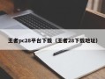 王者pc28平台下载（王者28下载地址）