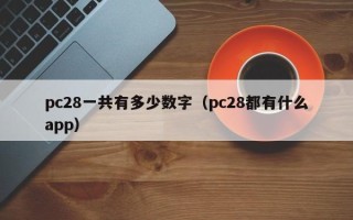 pc28一共有多少数字（pc28都有什么app）