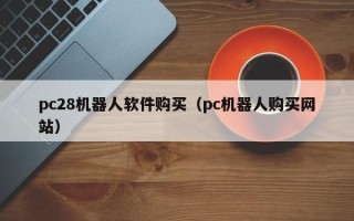 pc28机器人软件购买（pc机器人购买网站）