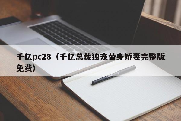 千亿pc28（千亿总裁独宠替身娇妻完整版免费）-第1张图片-pc28